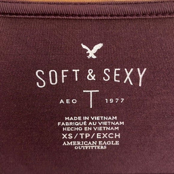 AMERICAN Eagle Outfitters Soft & Sexy Long Sleeve Top - Picture 5 of 7